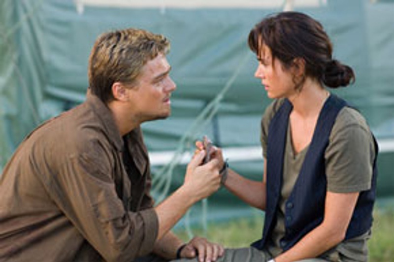 Leonardo Dicaprio et Jennifer Connelly dans Le diamant de sang