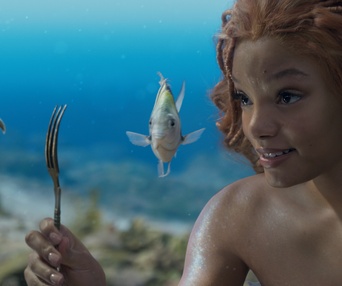 Une scène du film The Little Mermaid