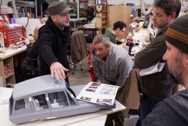 Sur le plateau du film ParaNorman Sur le plateau du film ParaNorman