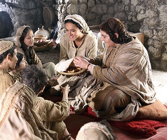 Scène du film La nativité