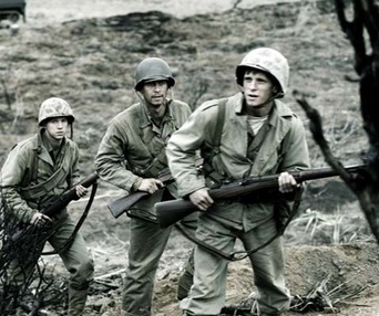 Scène du film La mémoire de nos pères
