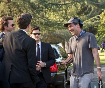 Sur le plateau du film The Hangover Part III