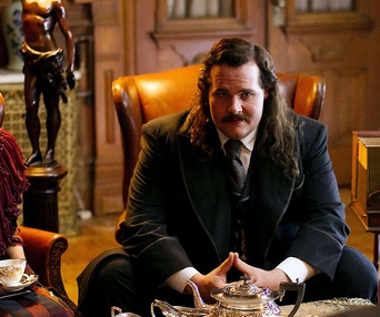Une scène du film Louis Cyr : L'homme le plus fort au monde