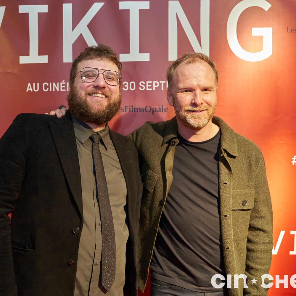 Sur le tapis rouge du film Viking