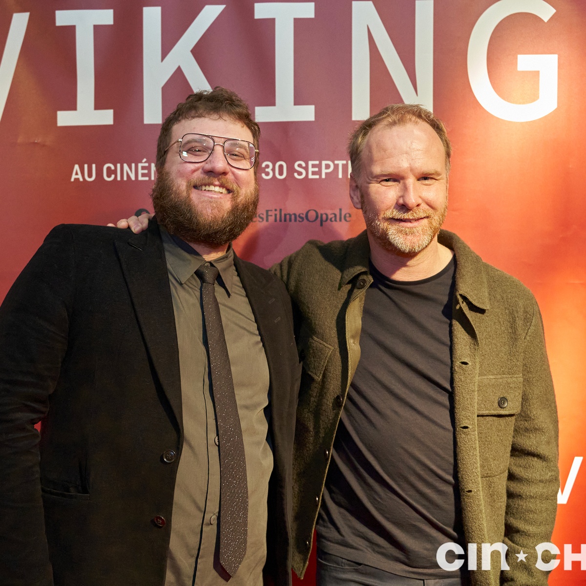 Sur le tapis rouge du film Viking