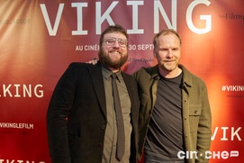 Sur le tapis rouge du film Viking