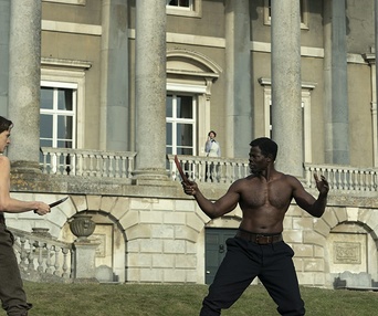 Une scène du film The King's Man