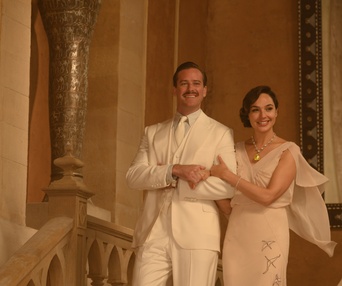 Une scène du film Death on the Nile