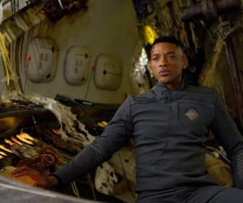 Une scène du film After Earth