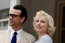 Une scène du film My Week with Marilyn