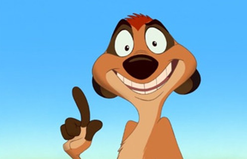 Une scène du film The Lion King