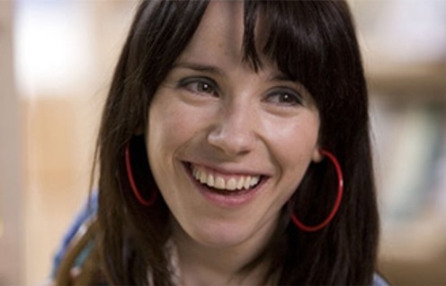 Sally Hawkins dans Happy-Go-Lucky