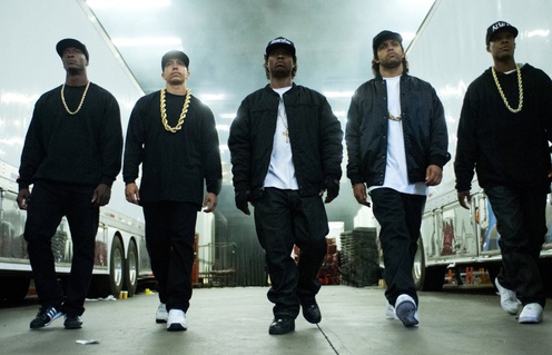 Une scène du film Straight Outta Compton
