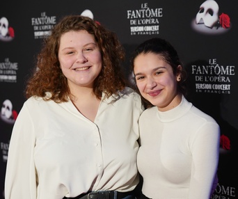 Première du spectacle Le fantôme de l'opéra à Montréal