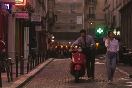 Une scène du film Seize printemps Une scène du film Seize printemps
