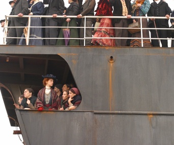 Scène du film La porte d'or