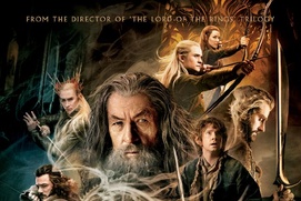 Affiche du film The Hobbit: The Desolation of Smaug Affiche du film The Hobbit: The Desolation of Smaug