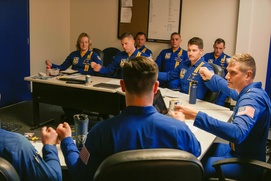 Une scène du film The Blue Angels