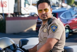 Une scène du film Chips
