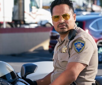 Une scène du film Chips