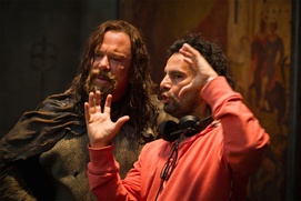 Sur le plateau du film Immortals Sur le plateau du film Immortals
