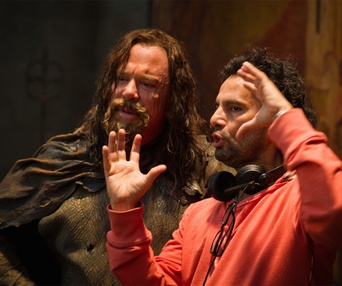 Sur le plateau du film Immortals