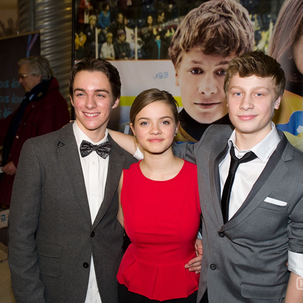 Sur le tapis rouge de Les Pee-Wee 3D : L'hiver qui  changé ma vie