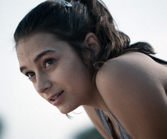 Une scène du film Sarah préfère la course
