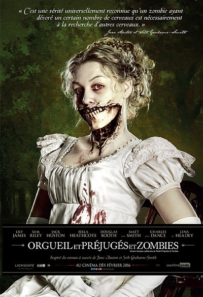 Affiche du film Orgueil et préjugés et zombies