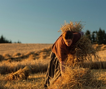 Une scène du film Sunset Song