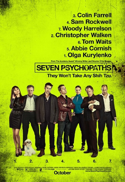 Affiche du film Seven Psychopaths
