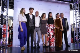 Sur le tapis rouge du Gala Québec Cinéma 2018