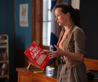 Une scène du film French Immersion