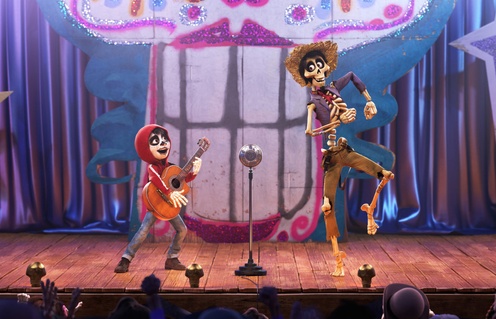 Une scène du film Coco