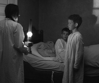 Une scène du film Le ruban blanc