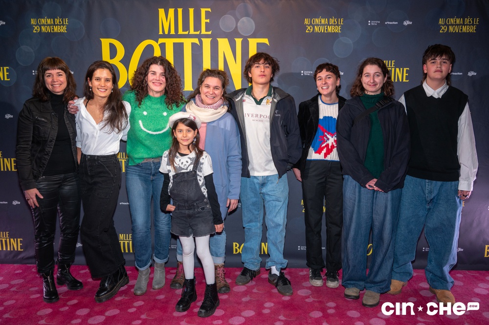 Tapis rouge du film Mlle Bottine