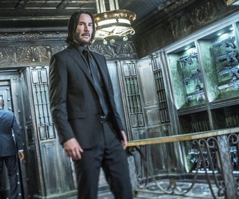 Keanu Reeves dans John Wick: Chapter 3 - Parabellum