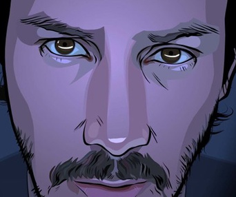 Scène du film A Scanner Darkly