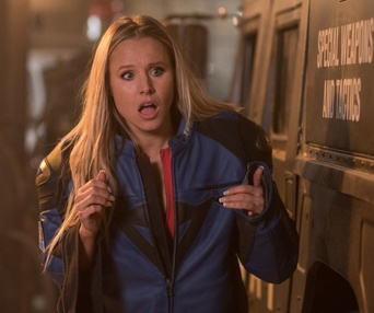 Une scène du film Chips