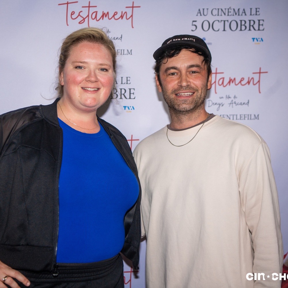 Tapis rouge du film Testament