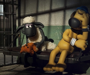 Une scène du film Shaun the Sheep