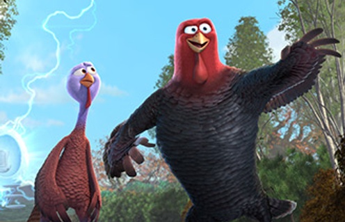Une scène du film Free Birds