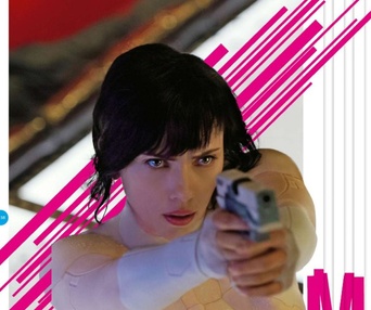 Une scène du film Ghost in the Shell