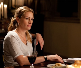 Une scène du film Eat Pray Love
