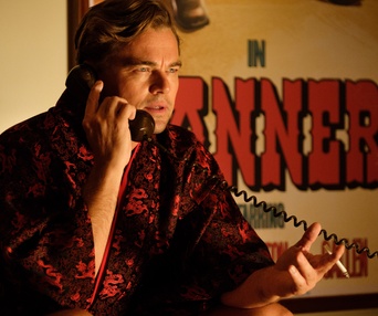 Une scène du film Once Upon a Time in Hollywood