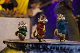 Une scène de Alvin et les Chipmunks Une scène de Alvin et les Chipmunks