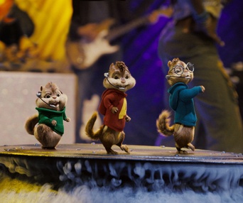 Une scène de Alvin et les Chipmunks