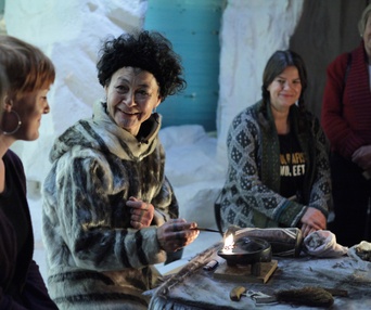Une scène du film Inuk en colère