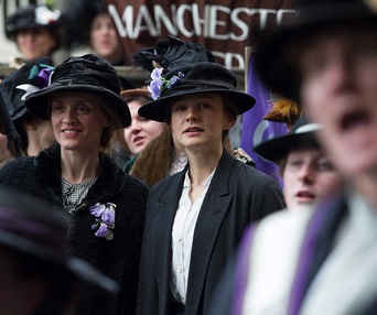 Une scène du film Suffragette