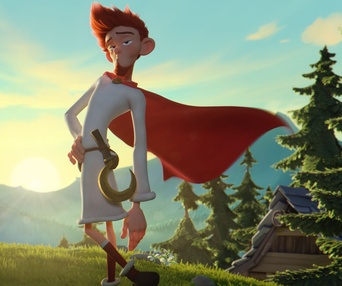 Une scène du film Astérix, le secret de la potion magique